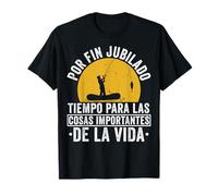 Hombre Pescar Pescador Por Fin Jubilado Pesca Camiseta