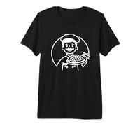 Hombre Pizza Maker Line Art Restaurante Italiano para Niños Camiseta Premium
