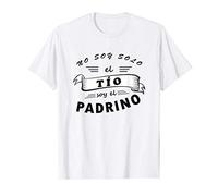 Hombre Playera de Hombre No soy solo el Tio Tambien el Padrino Tee Camiseta