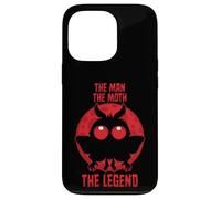 Hombre, Polilla, La Leyenda - Moonlit Mythical Mothman Cryptid Carcasa para iPhone 13 Pro