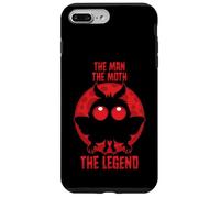 Hombre, Polilla, La Leyenda - Moonlit Mythical Mothman Cryptid Carcasa para iPhone 7 Plus/8 Plus