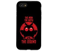 Hombre, Polilla, La Leyenda - Moonlit Mythical Mothman Cryptid Carcasa para iPhone SE (2020) / 7/8