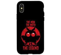 Hombre, Polilla, La Leyenda - Moonlit Mythical Mothman Cryptid Carcasa para iPhone X/XS