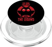Hombre, Polilla, La Leyenda - Moonlit Mythical Mothman Cryptid PopSockets PopGrip para MagSafe