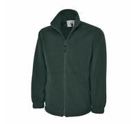 Uneek Clothing Chaqueta de microforro polar con cremallera completa de alta calidad