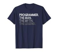 Hombre Programmer Coder Man The Myth Legend Gift Camiseta