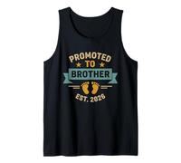 Hombre Promocionado a Brother EST. 2026 Anuncio de Noticias Familiares Camiseta sin Mangas