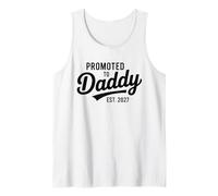 Hombre Promocionado a papá 2027 Nuevo papá Primera Vez Padre Camiseta sin Mangas