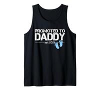 Hombre Promocionado a papá EST 2026 Nuevo papá 2026 Baby Boy Daddy 2026 Camiseta sin Mangas