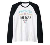 Hombre Promoted to Big Bro 2026 Promoted to Big Brother EST 2026 Camiseta Manga Raglan