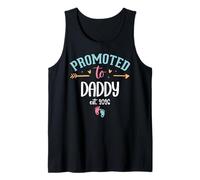 Hombre Promoted to Daddy 2026 Dad EST 2026 First Time Father to Be Camiseta sin Mangas