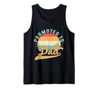 Hombre Promovido a papá, Nuevo papá, papá a ser, Primer día de Padres Camiseta sin Mangas