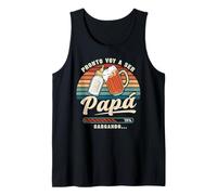 Hombre Pronto Seré Papá Futuro Papa Anuncio Embarazo Al Papa Camiseta sin Mangas