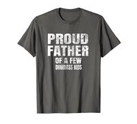 Hombre Proud Father Of A Few Dumbass Kids Shirt Christmas Camiseta
