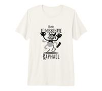 Hombre Raphael - Nombre de Chico Genial con un diablillo Lindo Camiseta Premium