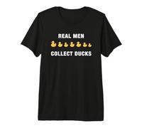 Hombre Real Men Collect Ducks - Off-Road Truck Men's Humor Camiseta Premium