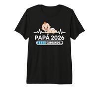Hombre Regalo Futuro Papa 2026 Camiseta Papa Primerizo 2026 Camiseta Premium