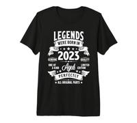 Hombre Regalos Vintage 2023 de 2 años para niños y niñas de Segundo cumpleaños Camiseta Premium