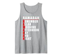 Hombre Remember Allah - Ramadan Kareem - Ramadan Mubarak Month 2026 Camiseta sin Mangas