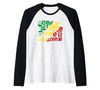 Hombre República Congo Nada me Asusta Mi Esposa es congoleña Divertido Camiseta Manga Raglan