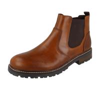 Hombre Rieker Cuero Casual Botines 3CM Tacón con Cremallera - 32052
