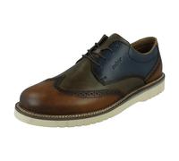 Hombre Rieker Cuero con Cordones Formal Vestido Ancho Ajuste Zapatos: 04504