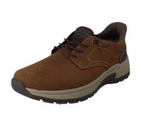 Hombre Rieker Extra Ancho sin Cordones Elástico Encaje Informal Zapatos de Ante