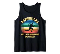 Hombre Running Dad Just Like A Regular Dad Only Cooler Camiseta sin Mangas