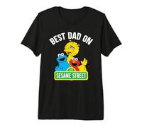 Hombre Sesame Street Father's Day Best Dad On Sesame Street Camiseta Premium