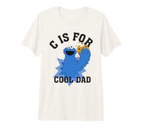 Hombre Sesame Street Father's Day C Is For Cool Dad Camiseta Premium