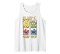 Hombre Sesame Street Father's Day Dad'S Street Crew Camiseta sin Mangas