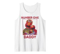Hombre Sesame Street Father's Day Number One Daddy Camiseta sin Mangas