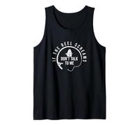 Hombre Si el Carrete grita no me hables Cool Big Game Fishermen Camiseta sin Mangas