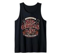 Hombre Sir Grills A Lot Happy Father's Day Dad Apreciation Vintage Camiseta sin Mangas