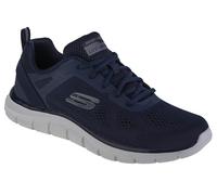 Skechers Track Broader, Zapatillas de Deporte Hombre, Navy Mesh Pu, 45 EU