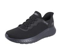 Skechers Hombre Zapatillas Hands-Free Slip-In Bobs Squad Chaos Daily Hype, Black Knit, 45 EU
