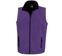 Hombre Softshell Calentador Impermeable Cremallera Bolsillos Chaqueta Chaleco