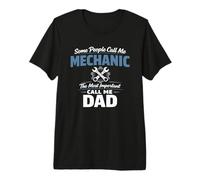 Hombre Some People Call Me Mechanic Dad Blue Collar Job Daddy Camiseta Premium