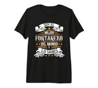 Hombre Soy El Mejor Fontanero del Mundo Y Lo Sabes Camiseta Premium