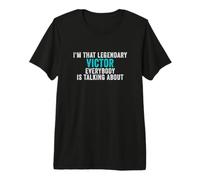 Hombre Soy Ese vencedor Legendario del Que Todo el Mundo Habla Camiseta Premium