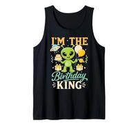 Hombre Soy la Fiesta alienígena del Rey del Camiseta sin Mangas