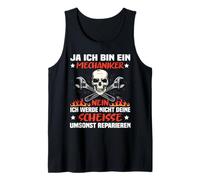 Hombre Soy mecánico, no voy a Reparar Nada en absoluto. Camiseta sin Mangas