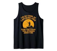 Hombre Soy Tan Bueno para atrapar Peces - Pesca Divertida de Pescador Camiseta sin Mangas