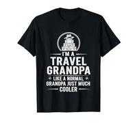 Hombre Soy un Abuelo de Viaje como un Abuelo Normal, Mucho más Fresco Camiseta gráfica económica