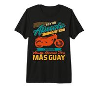 Hombre Soy Un Abuelo Motero como Un Abuelo Normal Pero Màs Guay Camiseta Premium