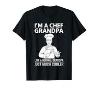 Hombre Soy un Chef Abuelo como un Abuelo Normal Mucho más Fresco Camiseta gráfica económica
