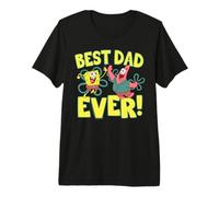 Hombre Spongebob Squarepants Father's Day Best Dad Ever Camiseta Premium