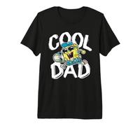 Hombre Spongebob Squarepants Father's Day Cool Dad Camiseta Premium