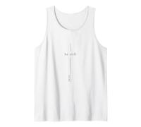 Hombre Still Christian Cross for Men Bible Salmo 46:10 Fe Camiseta sin Mangas