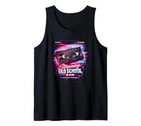 Hombre Streaming Old School Video Retro 80s 90s Tape Camiseta sin Mangas